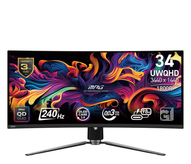 MSI MPG 341CQPX QD-OLED - 1271847 - zdjęcie 3